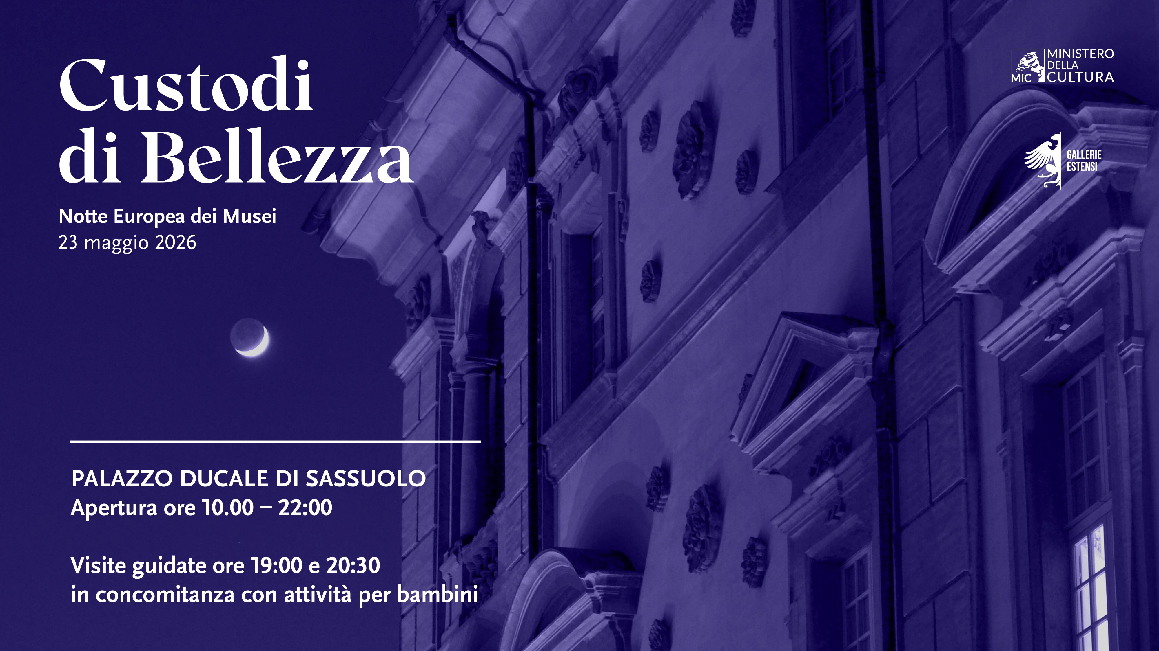 Custodi di bellezza - Visite guidate al Palazzo Ducale di Sassuolo e attività per famiglie